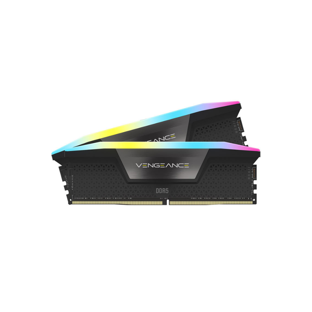 رم کامپیوتر Corsair Vengeance RGB DDR5 32GB 5200MHz CL40 Dual