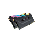 رم کامپیوتر Corsair Vengeance RGB Pro 16GB DDR4 3200MHz CL16 Dual - Image 2