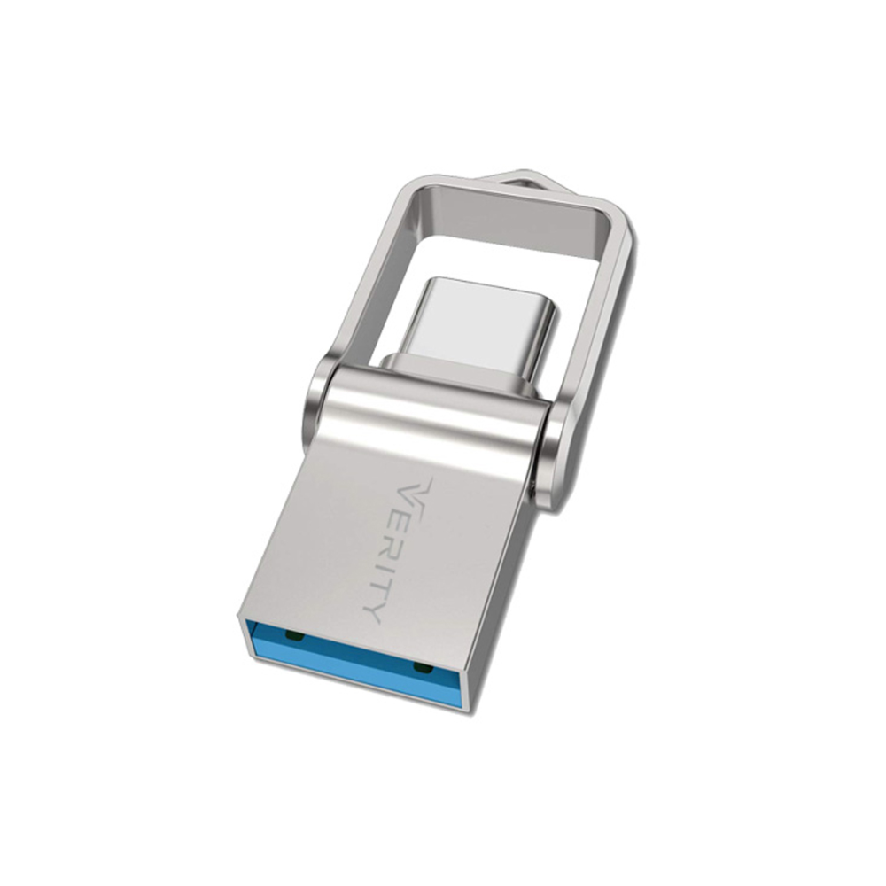 فلش 32 گیگ وریتی Verity O512 OTG Type-C USB 3-0 32 GB-2.png