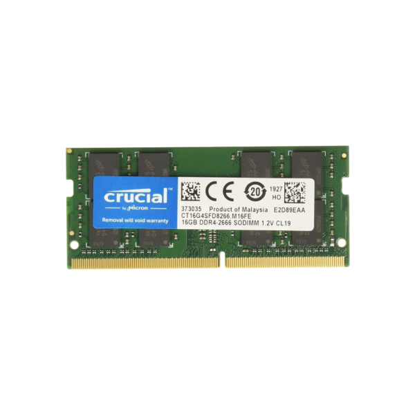 رم لپ تاپ Crucial DDR4 16GB 2666MHz CL19