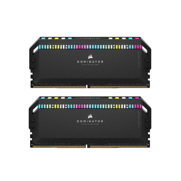 رم کامپیوتر Corsair DOMINATOR PLATINUM RGB 64GB Dual 5200MHz CL40 DDR5