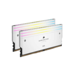 رم کامپیوتر Corsair Dominator Titanium WH RGB 32GB Dual 7200MHz CL34 DDR5