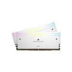 رم کامپیوتر Corsair Dominator Titanium WH RGB 32GB Dual 7200MHz CL34 DDR5 - Image 3