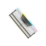 رم کامپیوتر Corsair VENGEANCE RGB White 64GB Dual 6000MHz CL40 DDR5
