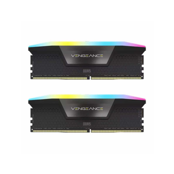 رم کامپیوتر Corsair VENGEANCE RGB 96GB Dual 6600MHz CL32 DDR5
