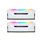رم کامپیوتر Corsair VENGEANCE RGB PRO White 16GB Dual 3600MHz CL18 DDR4