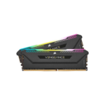 رم کامپیوتر Corsair VENGEANCE RGB PRO SL Black 32GB DUAL 3200MHz CL16 DDR4