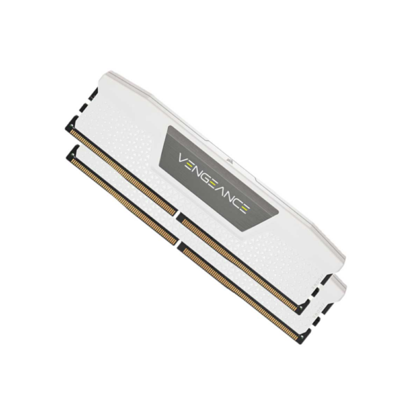 رم کامپیوتر Corsair VENGEANCE White 32GB Dual 5200MHz CL40 DDR5