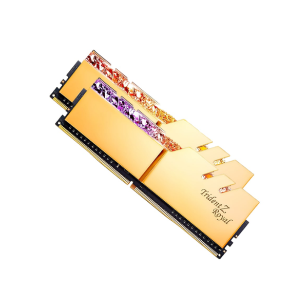 رم کامپیوتر G.Skill Trident Z Royal 16GB DUAL 3200MHz CL16 DDR4