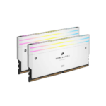 رم کامپیوتر Corsair Dominator Titanium WH RGB 96GB Dual 6600MHz CL32 DDR5