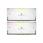 رم کامپیوتر Corsair Dominator Titanium WH RGB 96GB Dual 6600MHz CL32 DDR5 - Image 3