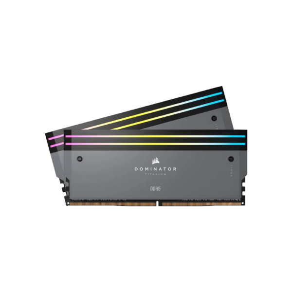 رم کامپیوتر Corsair DOMINATOR TITANIUM RGB 32GB 16GBx2 6000MHz DDR5 CL30 AMD EXPO