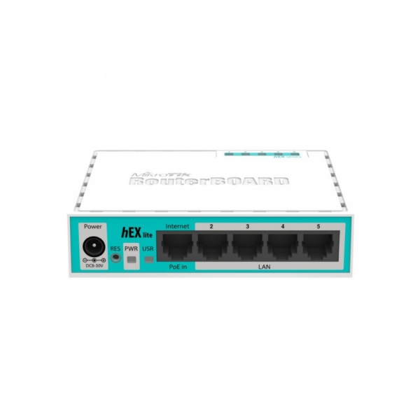 روتر 5 پورت مگابیت میکروتیک Mikrotik hEX lite RB750r2