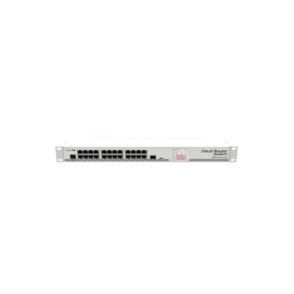 کلود روتر سوئیچ 24 پورت میکروتیک Mikrotik CRS125-24G-1S-RM 24-port Cloud Router Switch