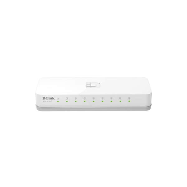 سوییچ 8 پورت مگابیت و دسکتاپ دی لینک D-Link DES-1008C 8PORT SWITCH