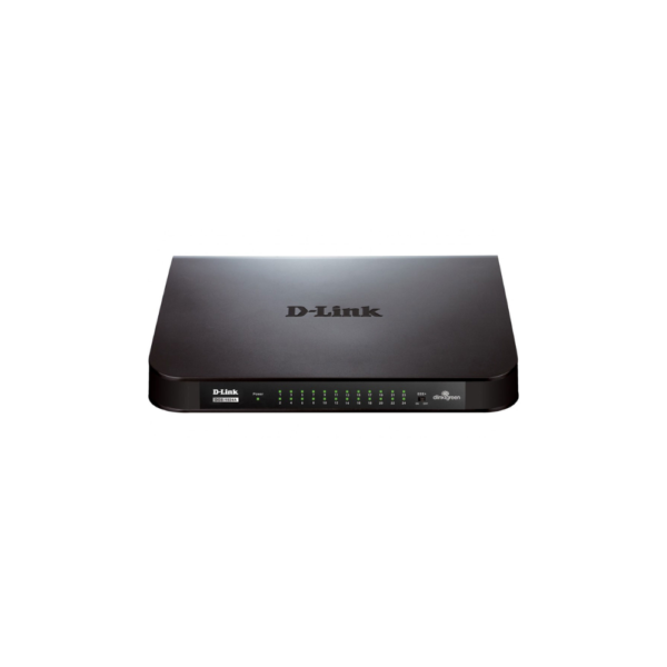 سوییچ 24 پورت گیگابیت و دسکتاپ دی لینک D-Link DGS-1024A 24-Port Gigabit Desktop Switch