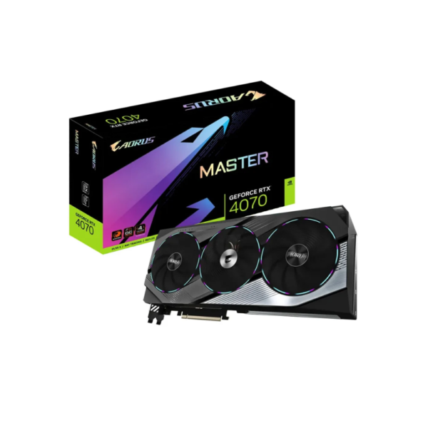 کارت گرافیک گیگابایت Gigabyte AORUS GeForce RTX 4070 MASTER 12G