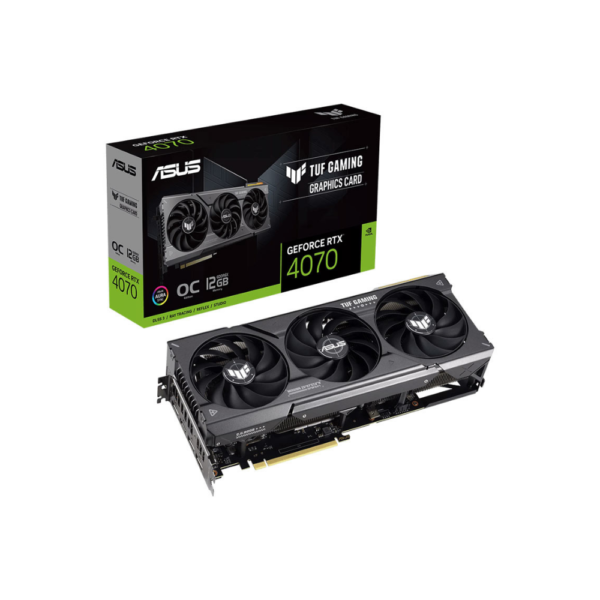 کارت گرافیک ایسوس ASUS TUF Gaming Geforce RTX 4070 OC 12GB GDDR6X 192Bit