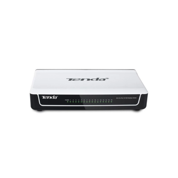 سوییچ شبکه دسکتاپ 16 پورت تندا Tenda S16