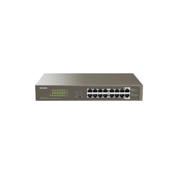 سوییچ شبکه 16 پورت تندا Tenda TEG1116P-16-150W 16-Port