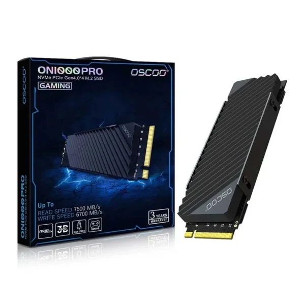 اس اس دی 4 ترابایت اسکو OSCOO ON1000 Pro Heatsink M.2 2280 NVMe