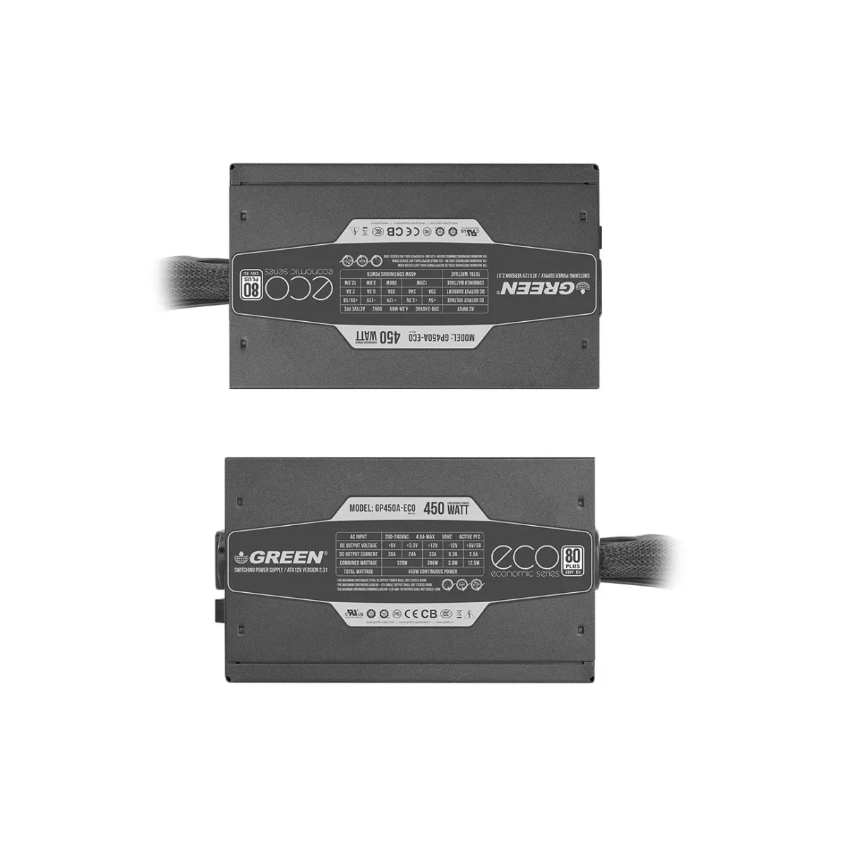 پاور گرین GREEN GP450A-ECO 450W - Image 4