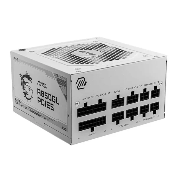 پاور ماژولار ام اس آی MSI MAG A850GL PCIE5 WHITE ATX 3 850W