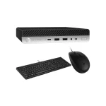 کیس دسکتاپ مینی اچ پی HP EliteDesk 800 G4 Mini-A Core i7 8700T/8GB/256GB SSD/Intel - Image 2
