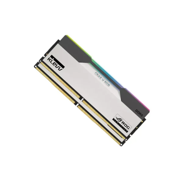رم کامپیوتر KLEVV Cras V ROG Certified ARGB 32GB Dual 7200MHz CL34 DDR5