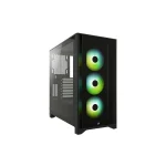 کیس کامپیوتر کورسیر Corsair iCUE 4000X RGB Black Mid Tower