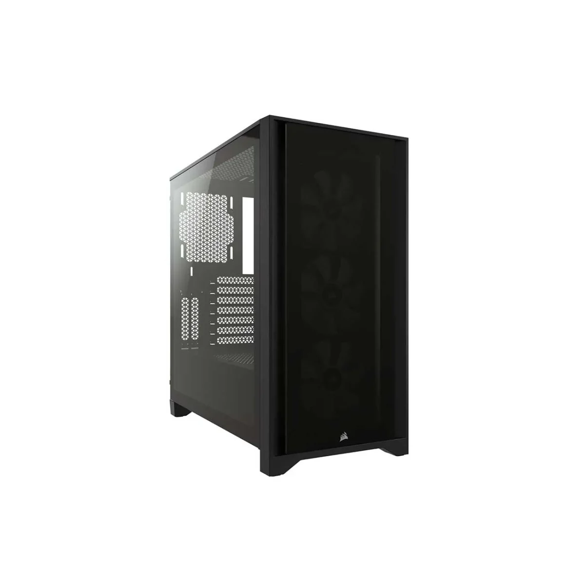 کیس کامپیوتر کورسیر Corsair iCUE 4000X RGB Black Mid Tower - Image 3