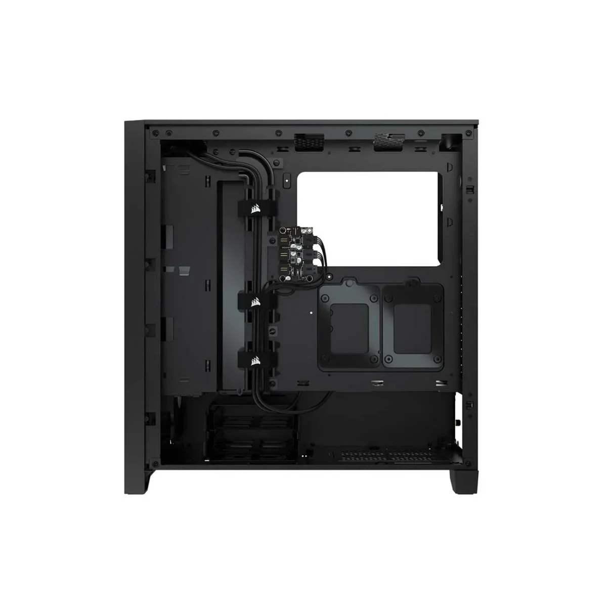 کیس کامپیوتر کورسیر Corsair iCUE 4000X RGB Black Mid Tower - Image 4