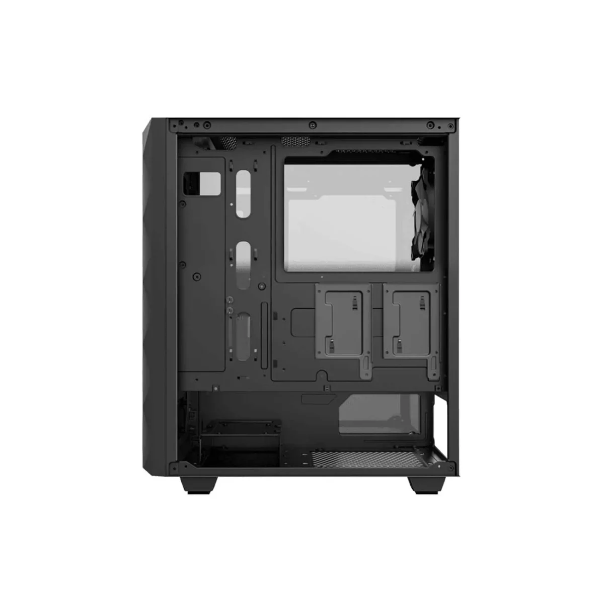 کیس کامپیوتر گیم مکس GameMax Diamond Black MID TOWER - Image 2
