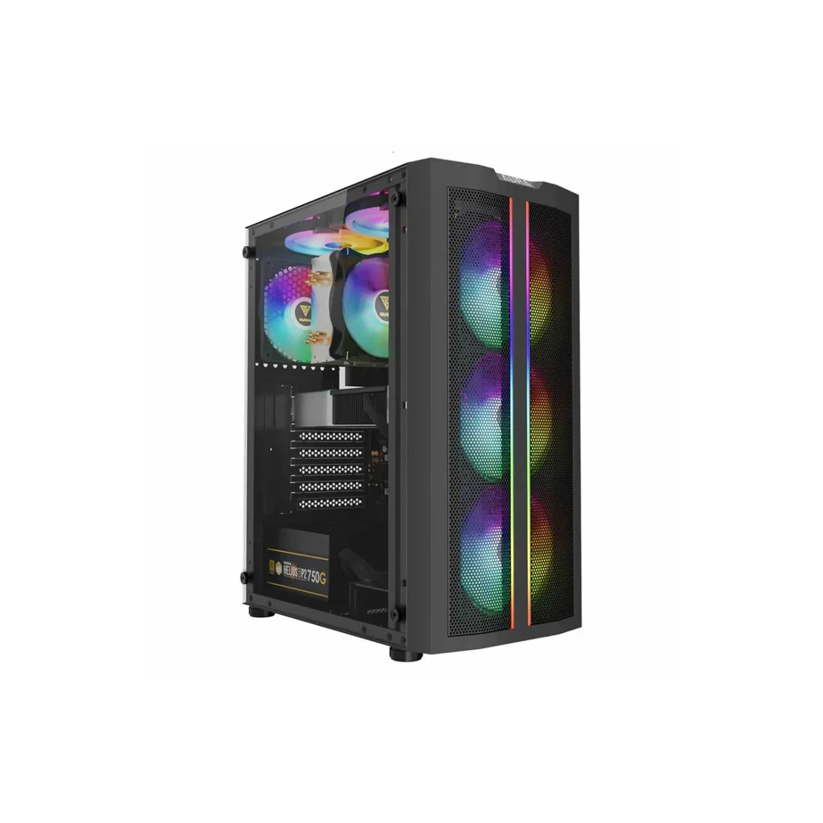 کیس کامپیوتر گیم دیاس Gamdias AURA GC3 Elite RGB Mid-tower - Image 1