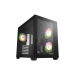 کیس کامپیوتر اف اس پی FSP CMT380 ARGB Black Mid Tower