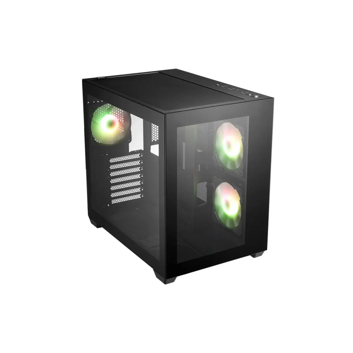 کیس کامپیوتر اف اس پی FSP CMT380 ARGB Black Mid Tower - Image 2