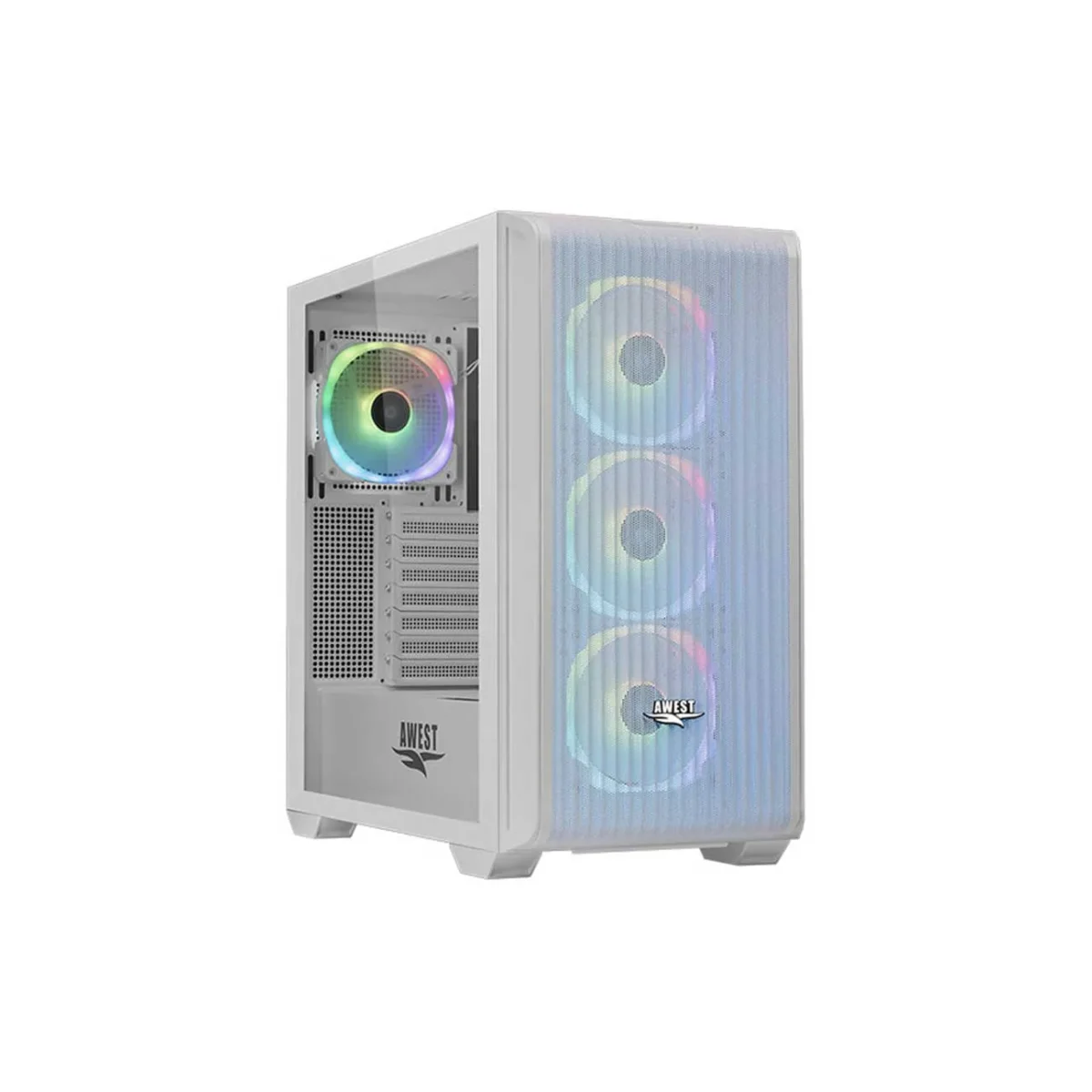 کیس کامپیوتر اوست Awest GT-AV302-MW Mid Tower - Image 1