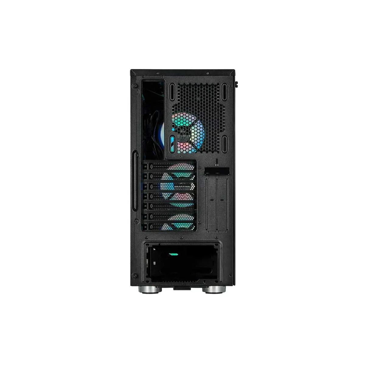 کیس کامپیوتر کورسیر Corsair iCUE 465X RGB Black Mid Tower - Image 2