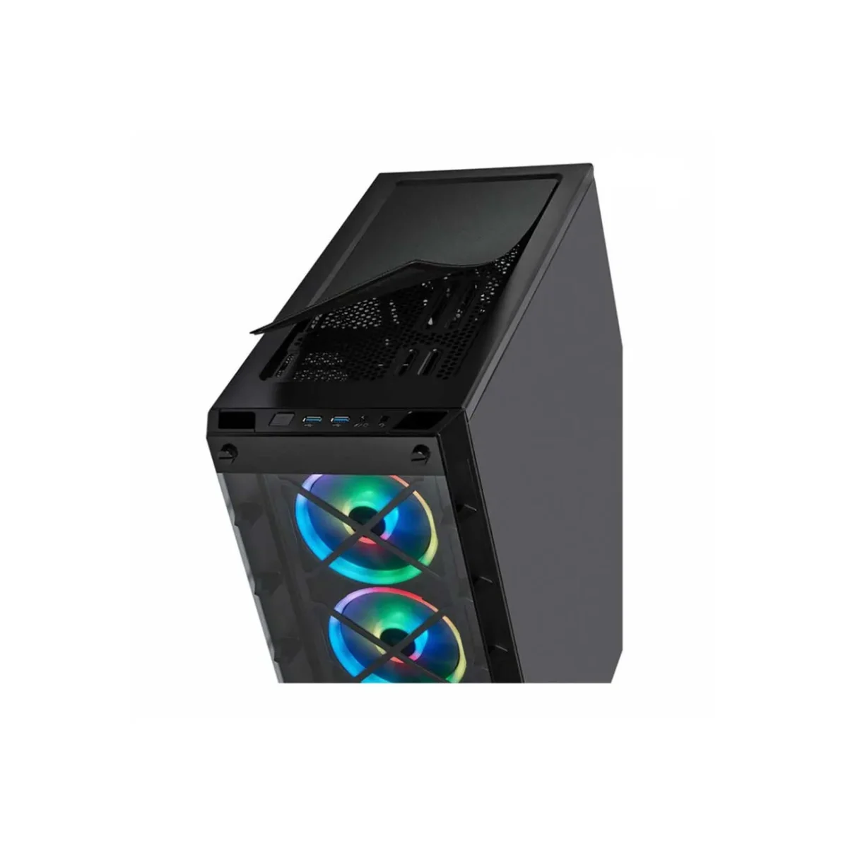 کیس کامپیوتر کورسیر Corsair iCUE 465X RGB Black Mid Tower - Image 3