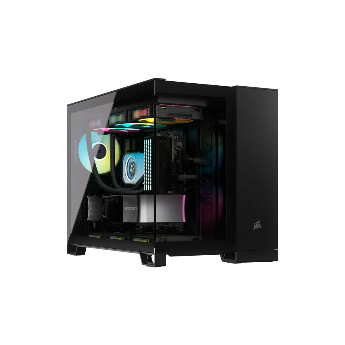 کیس کامپیوتر کورسیر Corsair 2500X Mid-Tower Dual Chamber - Image 2