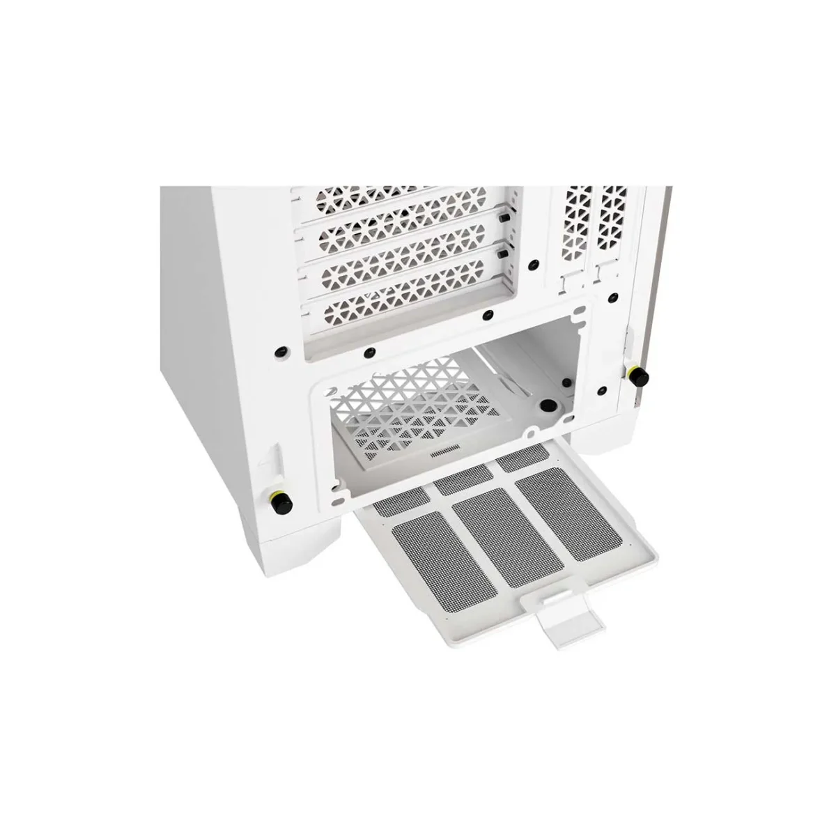 کیس کامپیوتر کورسیر Corsair iCUE 4000D RGB AIRFLOW White Mid Tower - Image 3