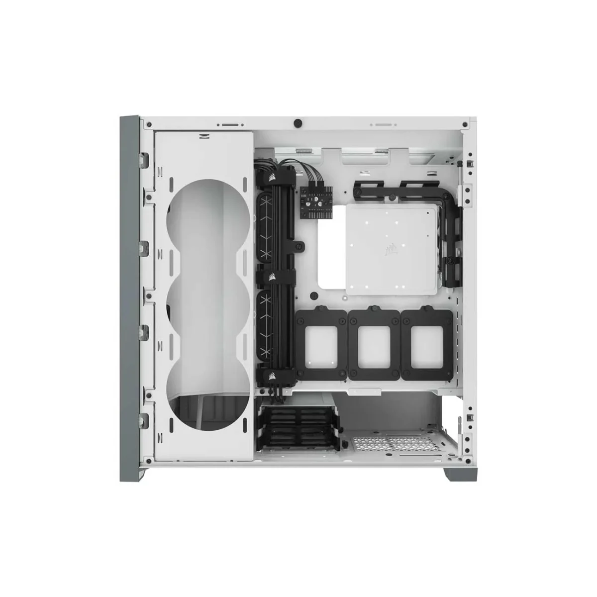 کیس کامپیوتر کورسیر Corsair 5000D AIRFLOW White Mid Tower - Image 3