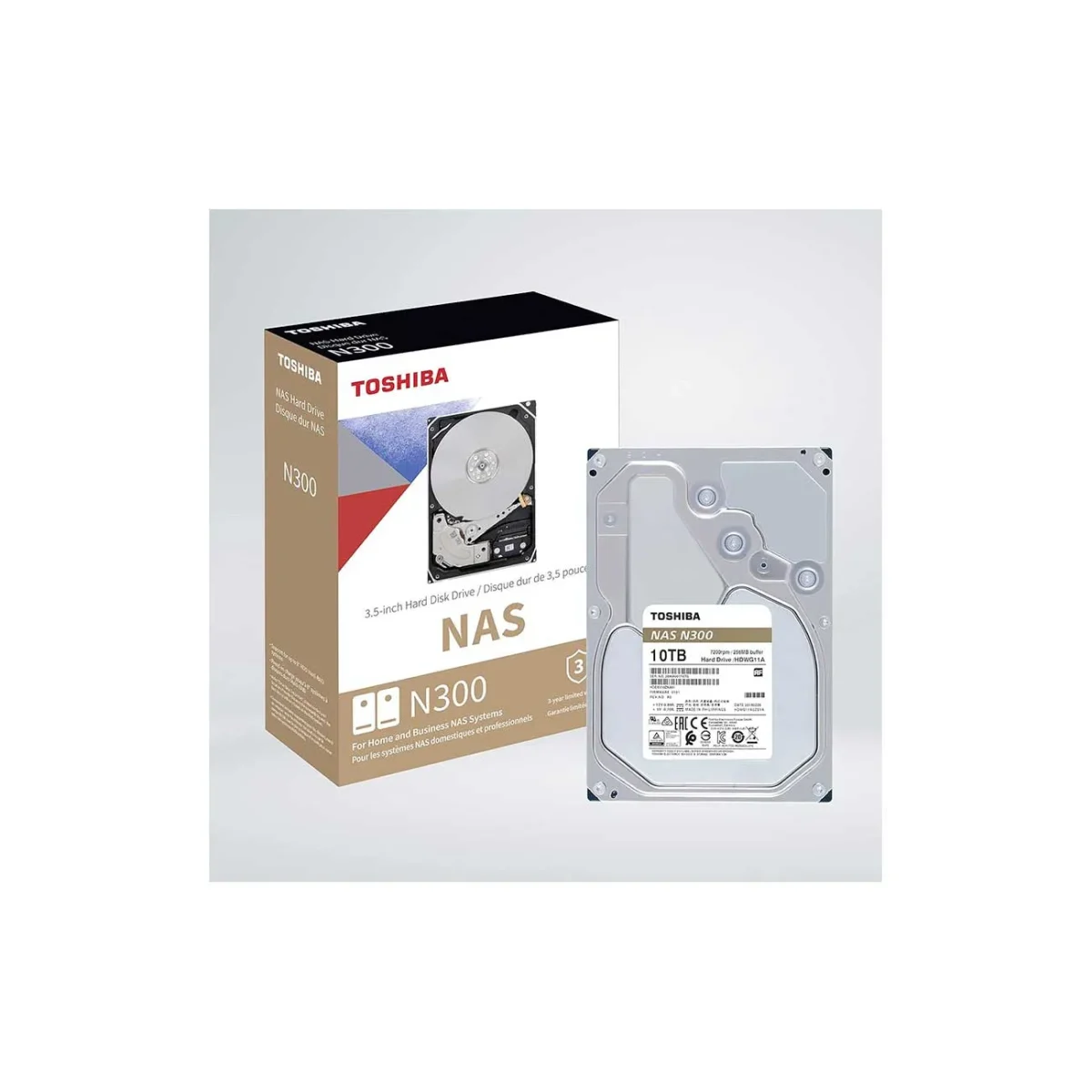 هارد اینترنال 10 ترابایت توشیبا Toshiba N300 - Image 2