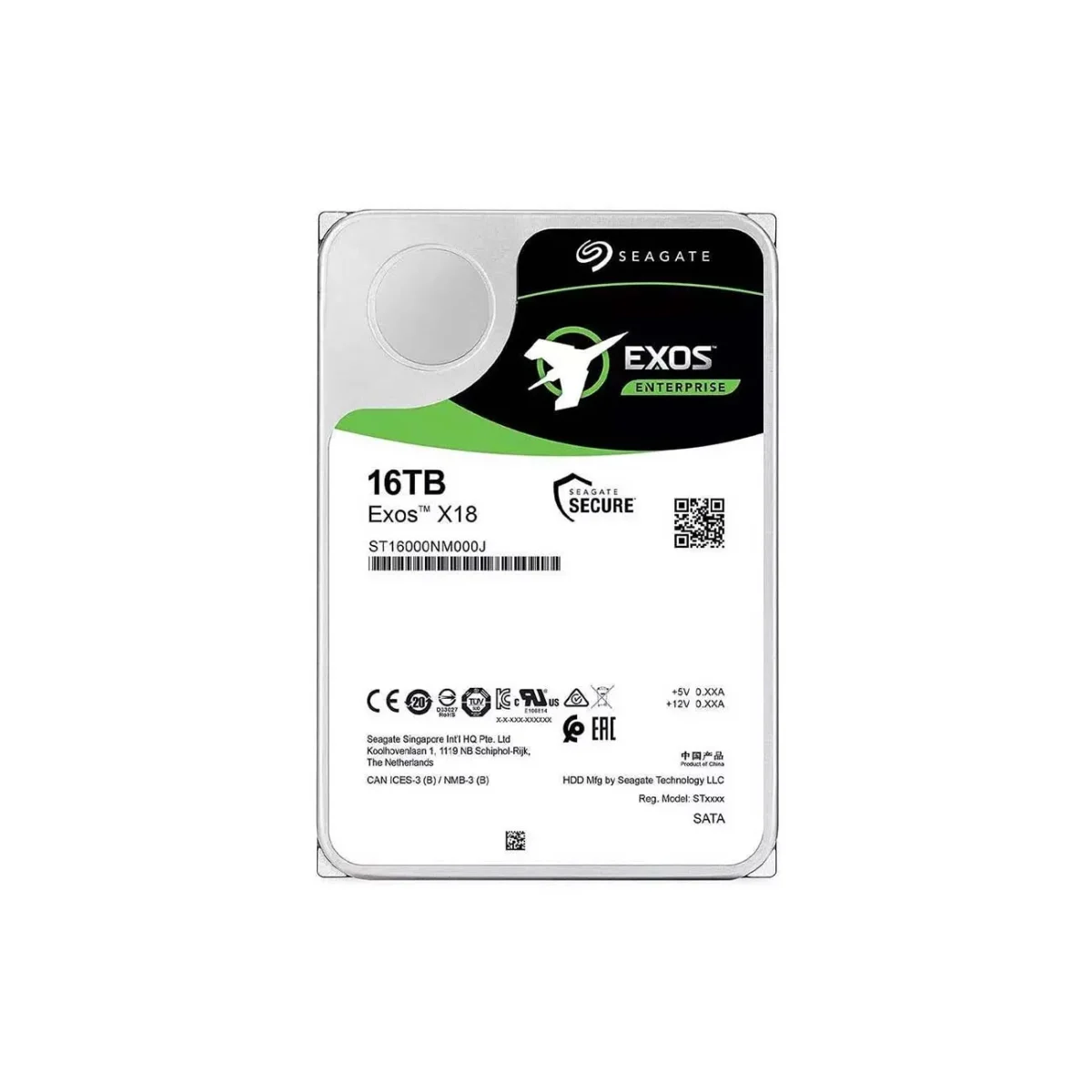هارد اینترنال سرور 16 ترابایت سیگیت Seagate Exos X18 ST16000NM000J - Image 2