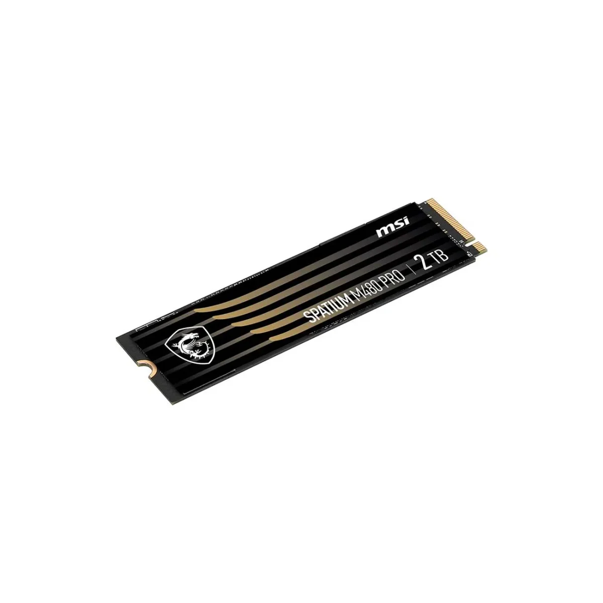 اس اس دی 2 ترابایت ام اس آی MSI SPATIUM M480 PRO PCIe 4.0 NVMe M.2 2280 - Image 2