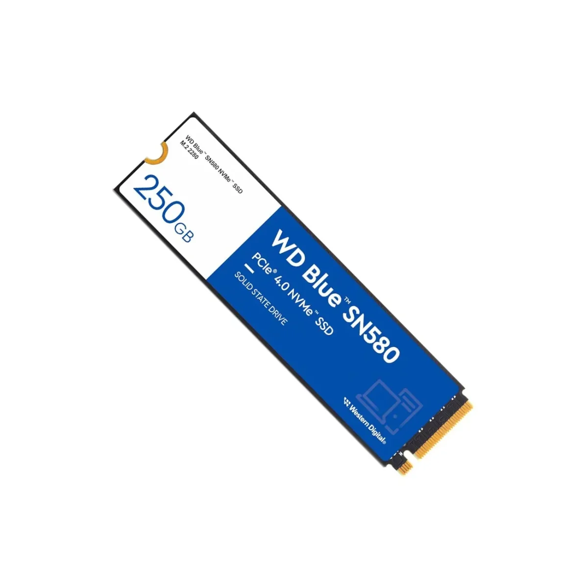 اس اس دی 250 گیگابایت وسترن دیجیتال Western Digital Blue SN580 NVMe M.2 2280 - Image 1