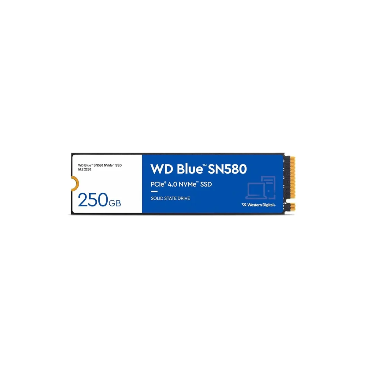 اس اس دی 250 گیگابایت وسترن دیجیتال Western Digital Blue SN580 NVMe M.2 2280 - Image 2