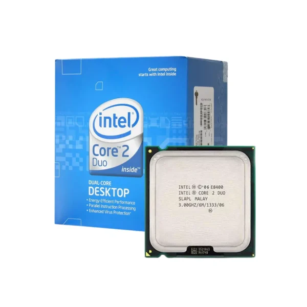 پردازنده اینتل همراه باکس Intel Core 2 Duo E8400