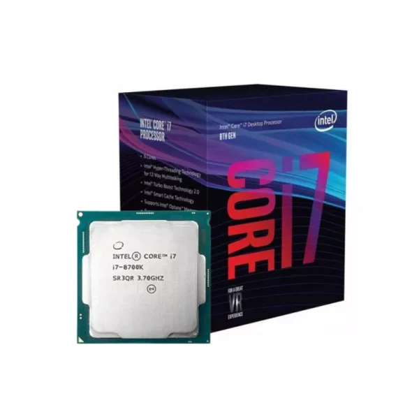پردازنده اینتل همراه باکس Intel Core i7 8700K