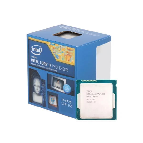 پردازنده اینتل همراه باکس Intel Core i7 4770